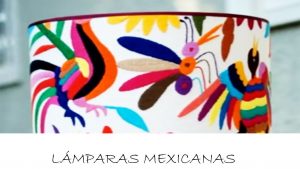 lámparas mexicanas bonitas