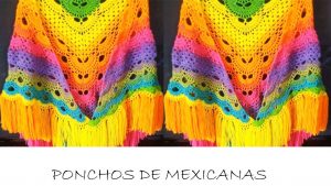 ponchos de mexicana bonitos